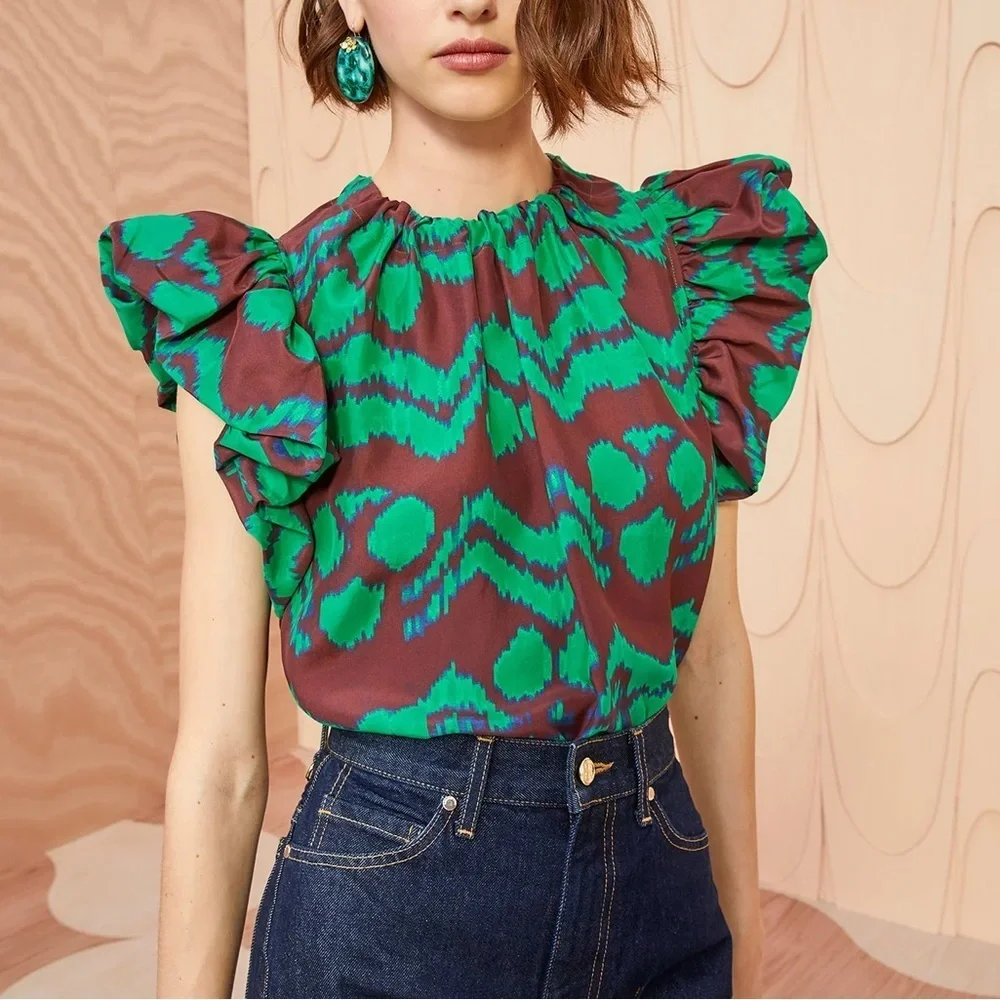 Ulla Johnson Iren Top - Picture 3 of 5